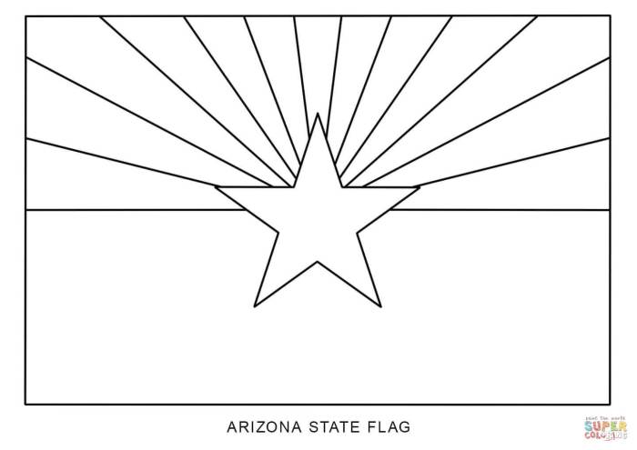 Arizona coloring book pages